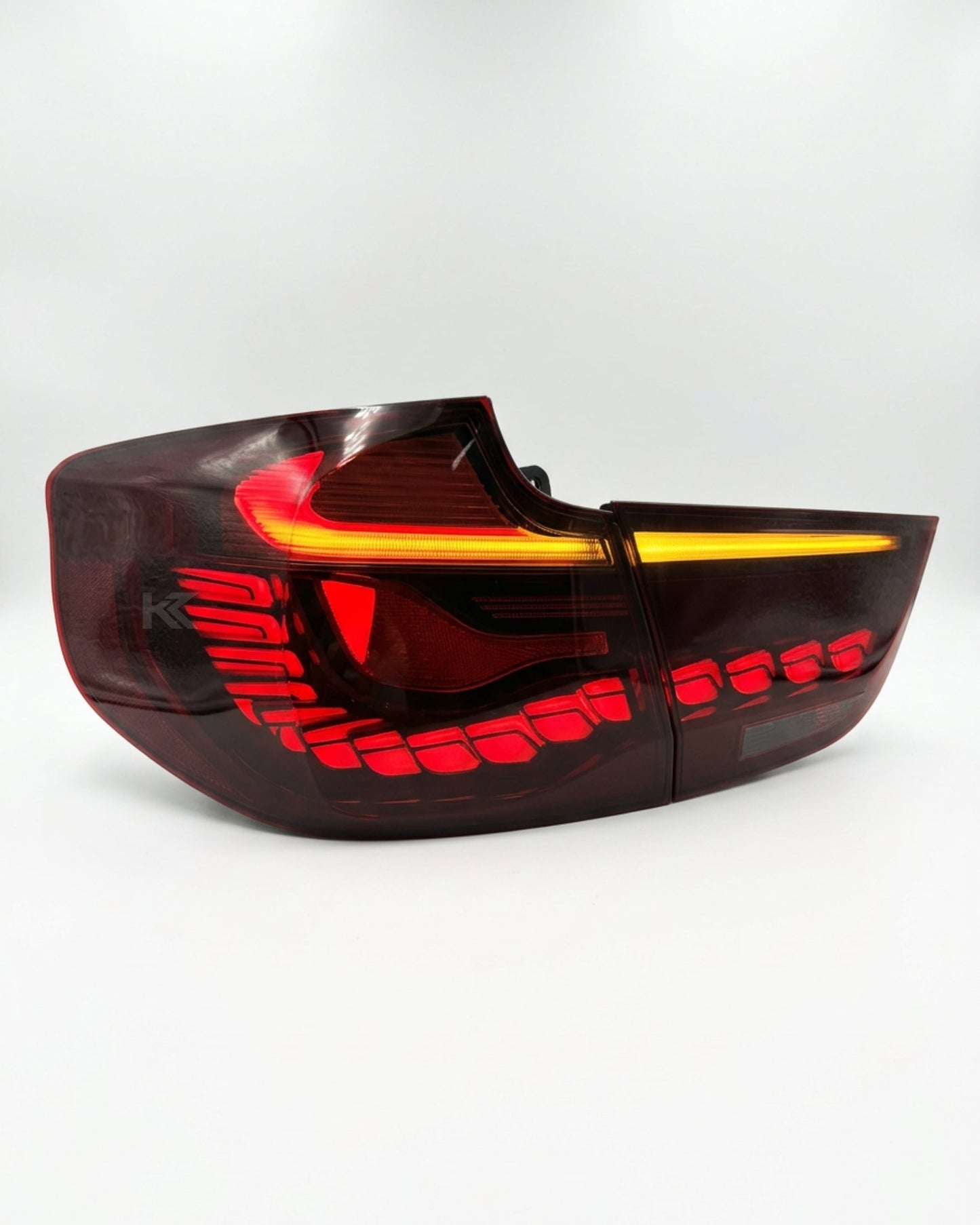 BMW 3-Series F34 Gran Turismo (GT) Red /or/ Smoke GTS OLED Style Tail Lights 2012-2016