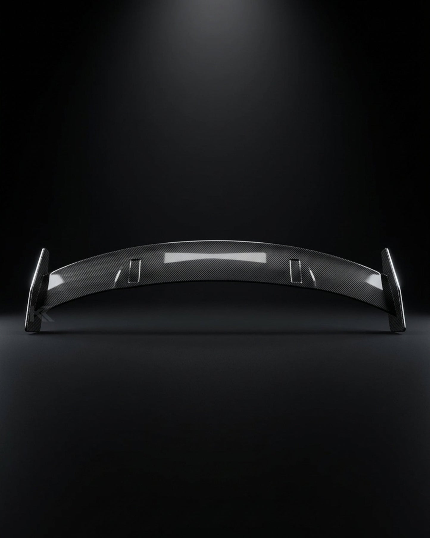 2019–2023 Audi R8 V10 Coupe M-Style High Rear Wing Spoiler – Dry Carbon Fiber