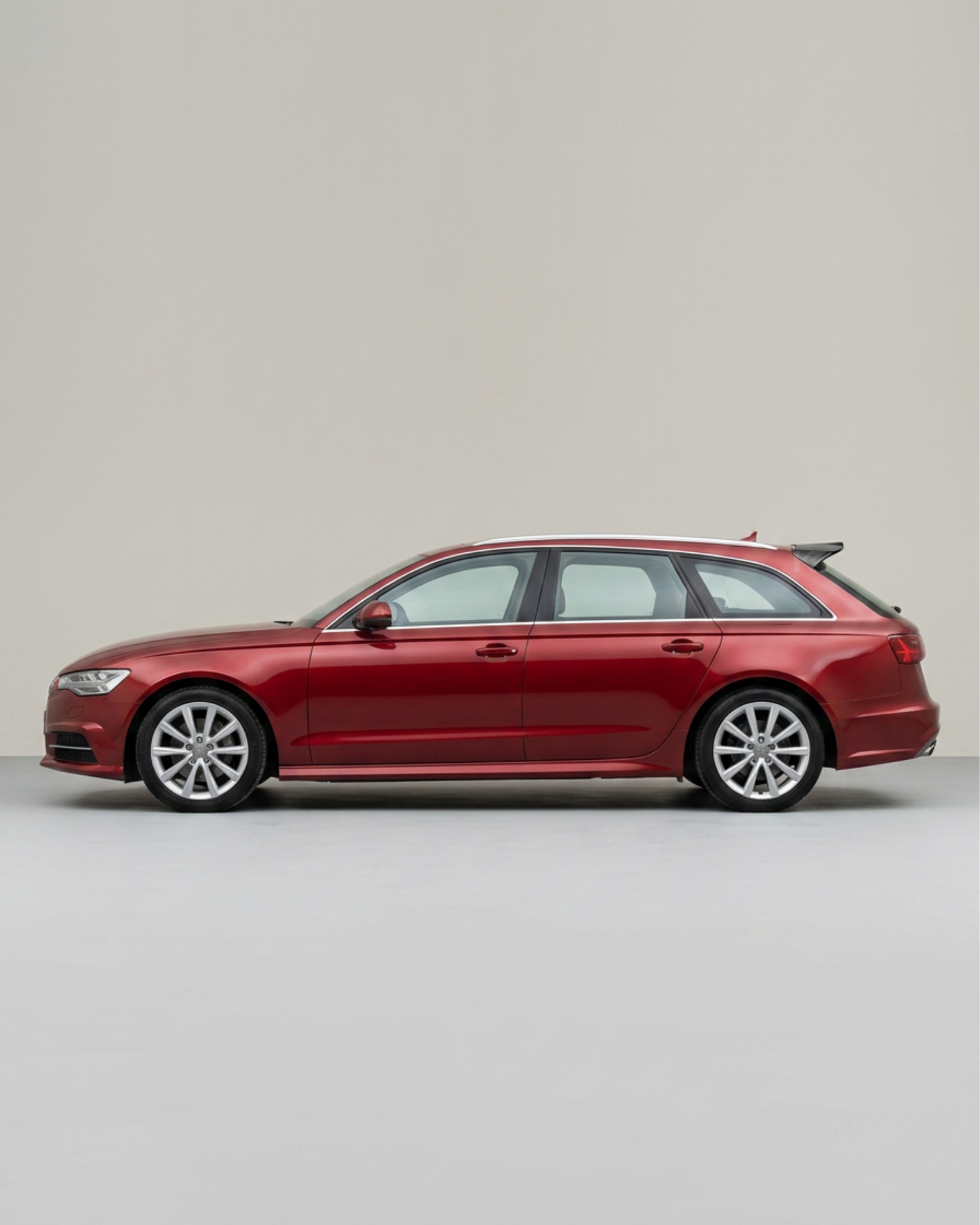 2012–2018 Audi A6 C7 Avant A Style Rear Roof Spoiler Extension – Carbon Fiber