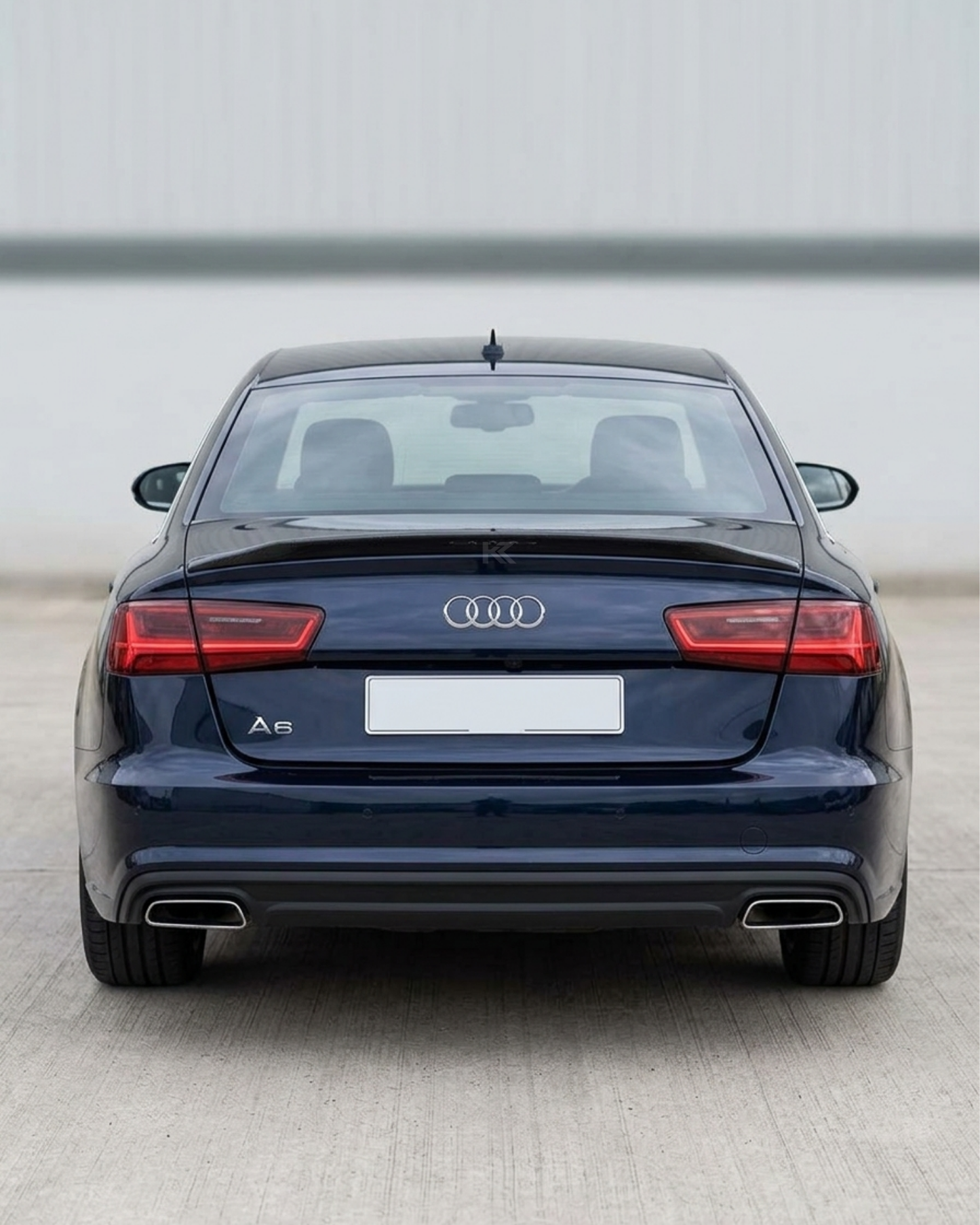2012–2018 Audi A6 C7 4G Sedan Rear Trunk Spoiler – Carbon Fiber