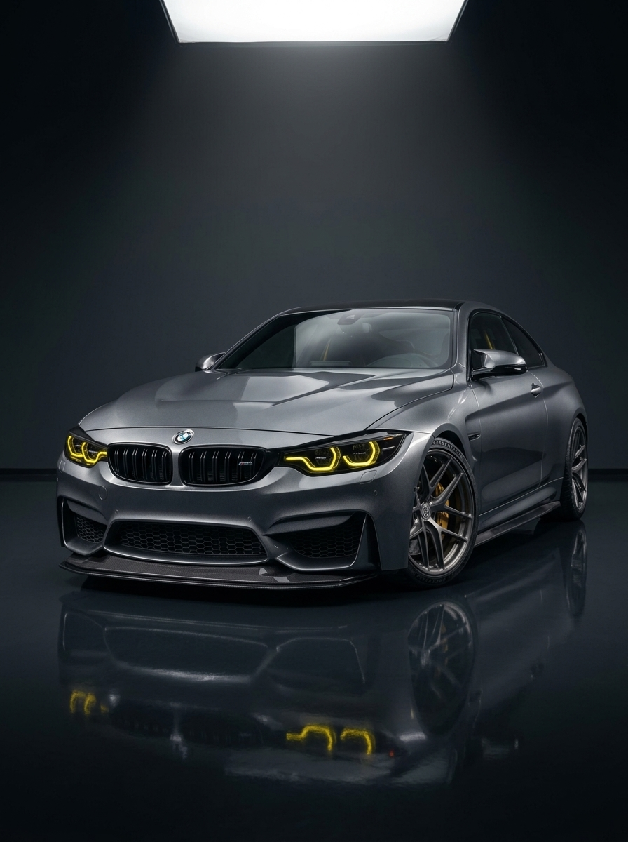 BMW 3 Series F80 M3 F82 F83 M4 GTS Style Carbon Fiber Front Lip (2015 - 2021)