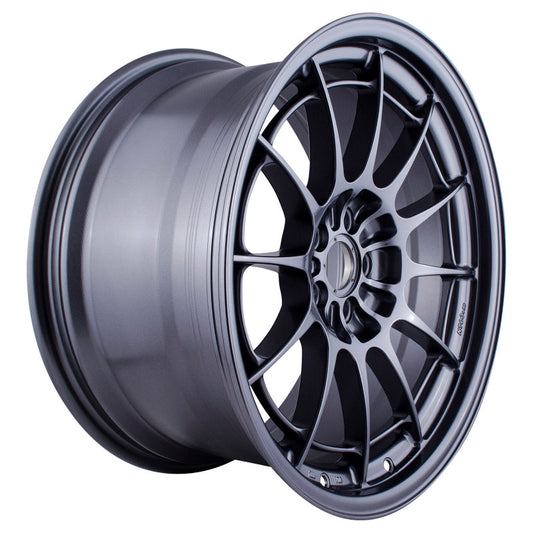 Enkei NT03+M 18x9.5 5x100 40mm Offset Gunmetal Wheel (MIN ORDER QTY 40)