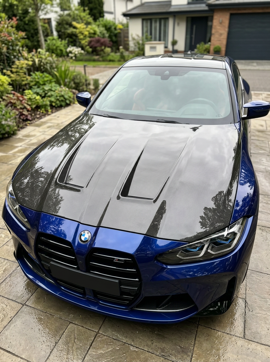 BMW 3 Series G80/G81 M3 & 4 Series G82/G83 M4 Carbon Fiber Front Hood (2019+)