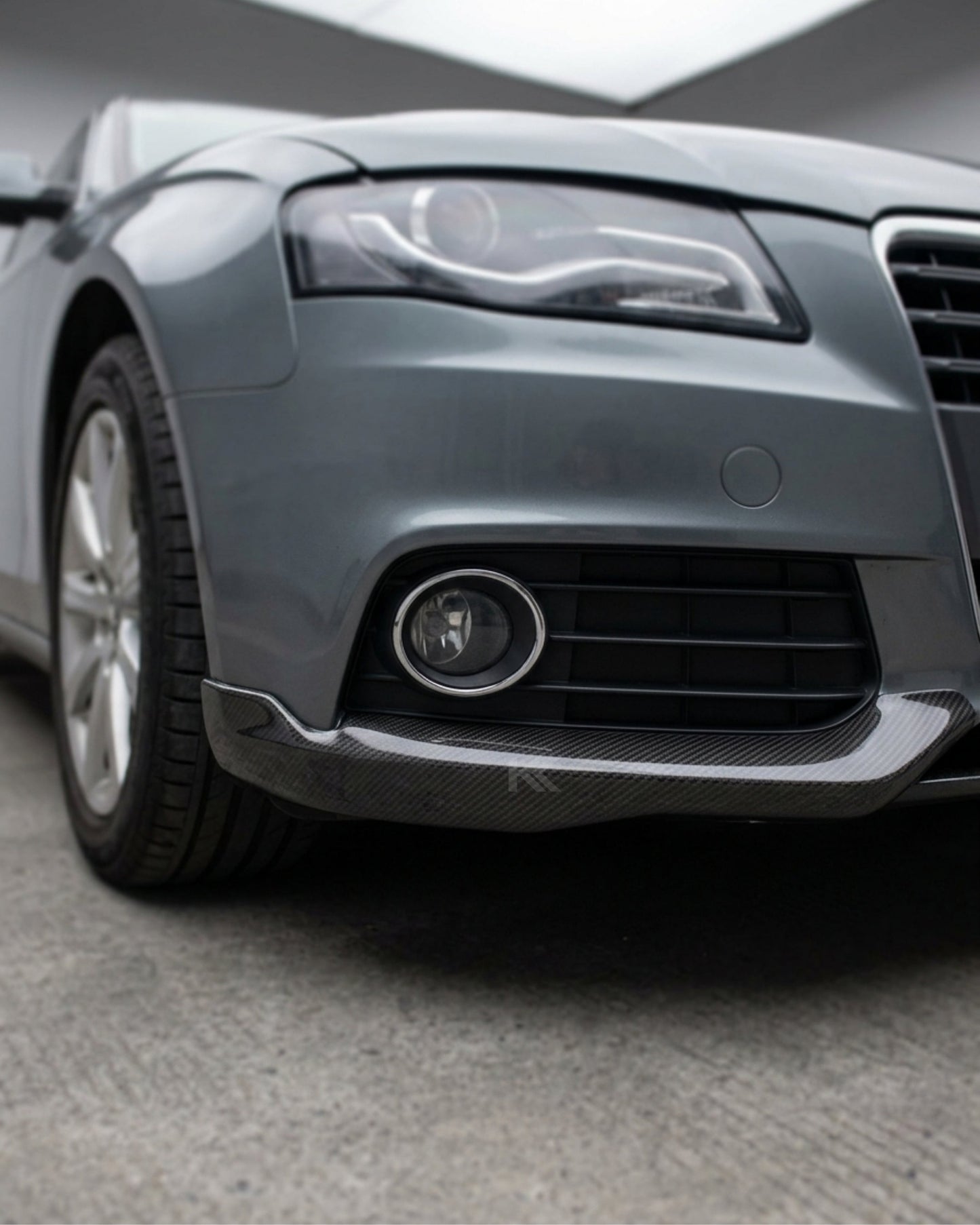 2013–2016 Audi A4 B8.5 Front Bumper Splitter – Carbon Fiber