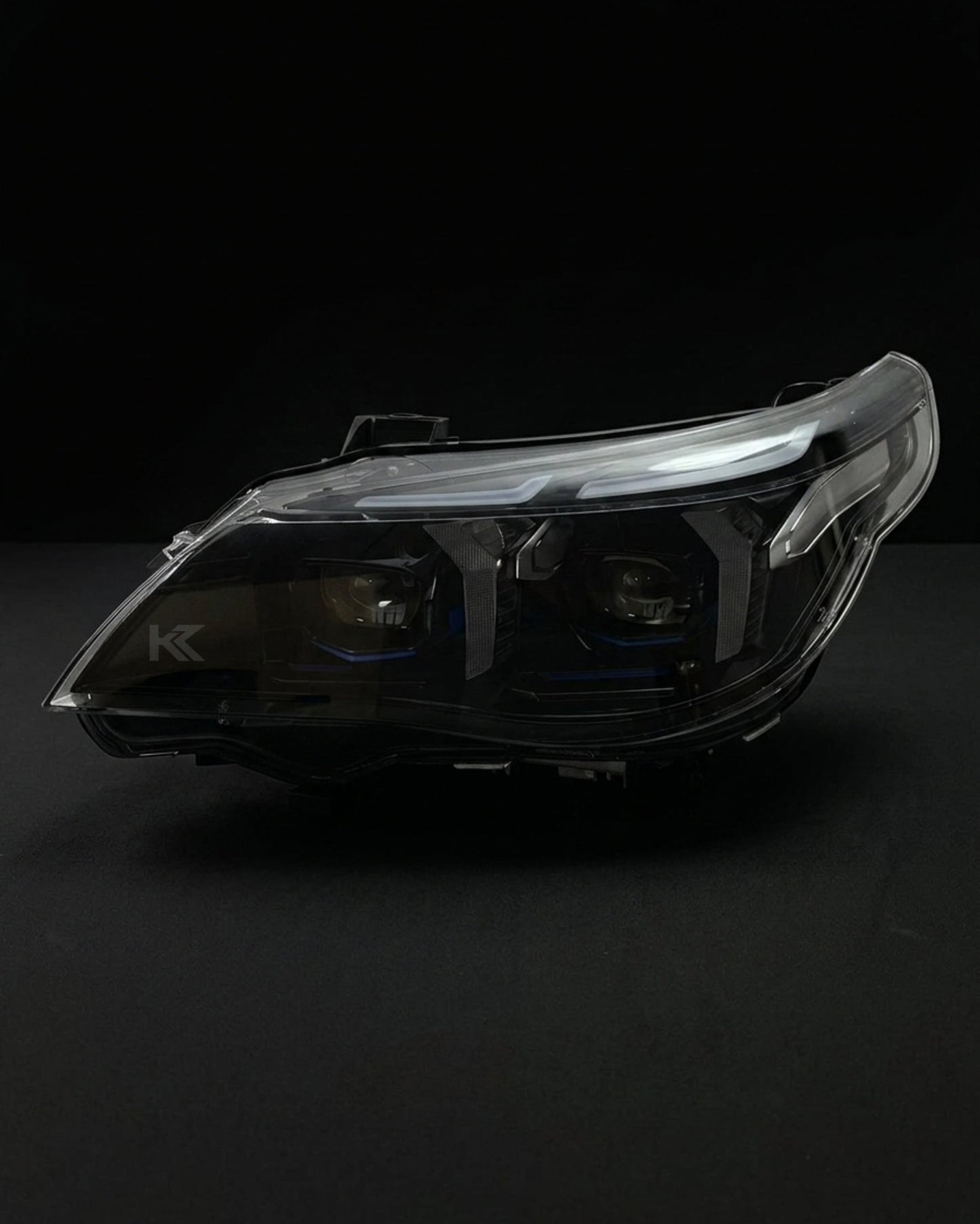 BMW 5 Series E60 Snake Eye LED Headlight Assembly with Dual-Color DRL 2003 - 2010