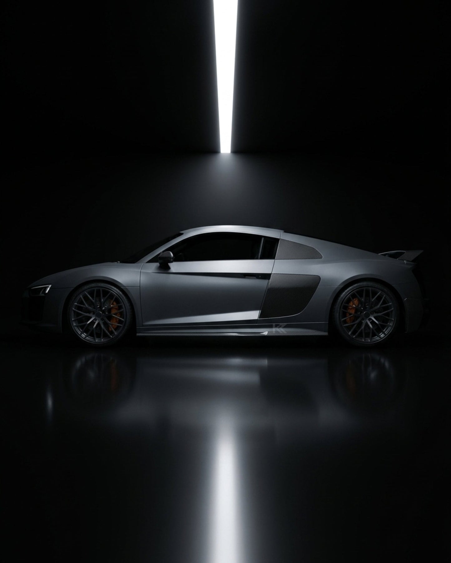 2016–2019 Audi R8 V10 & V10 Plus Coupe Side Skirts – Carbon Fiber