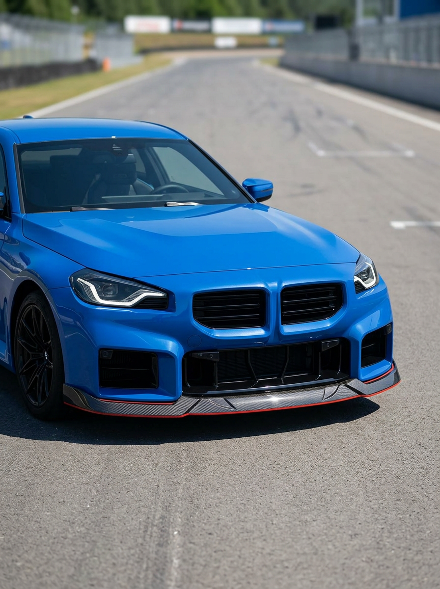 BMW 2 Series G87 M2 MHC Style Carbon Fiber Front Lip (2023+)