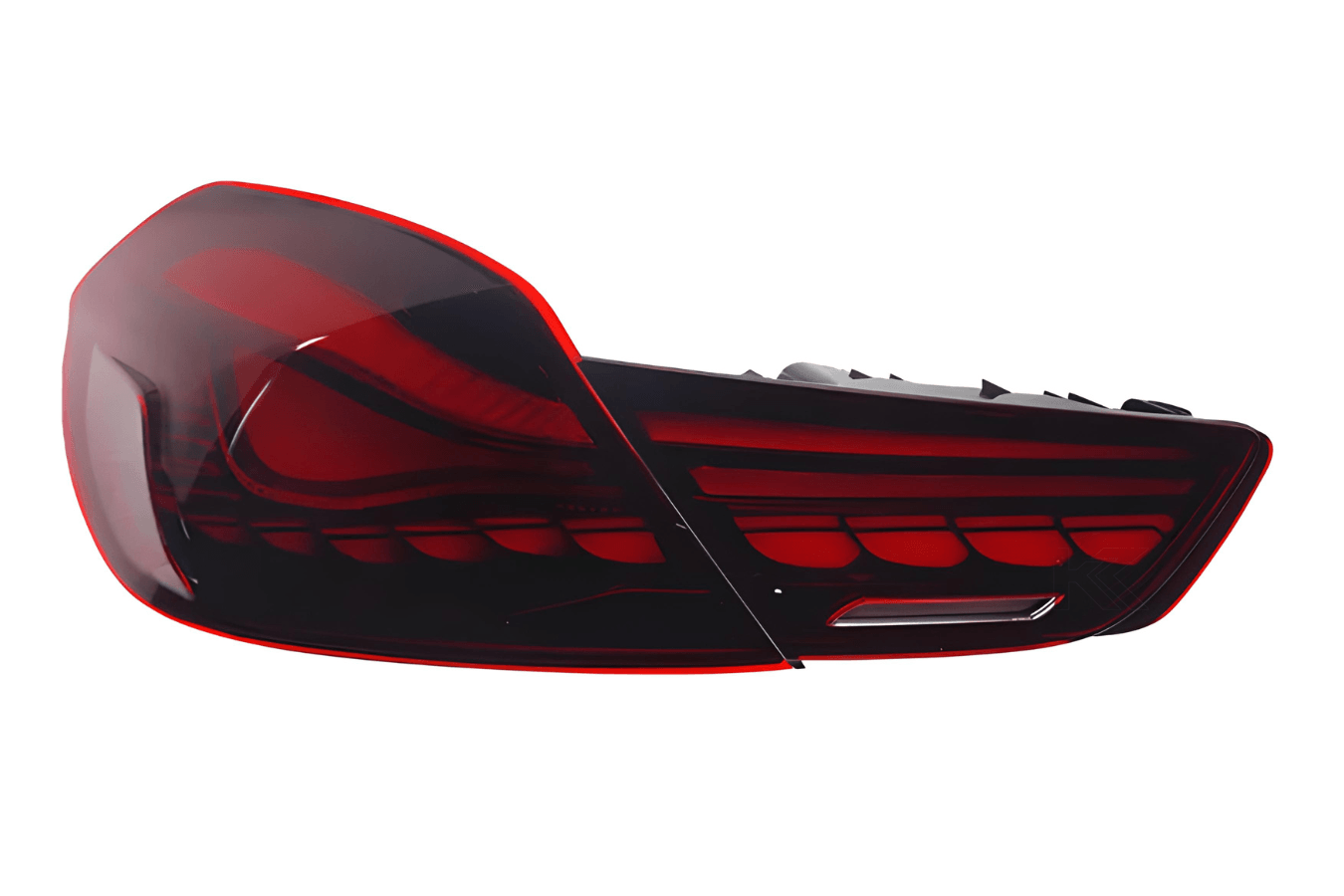 BMW 6 Series F12 F13 F06 Smoke and Red GTS OLED Style Taillights (2011-2018)
