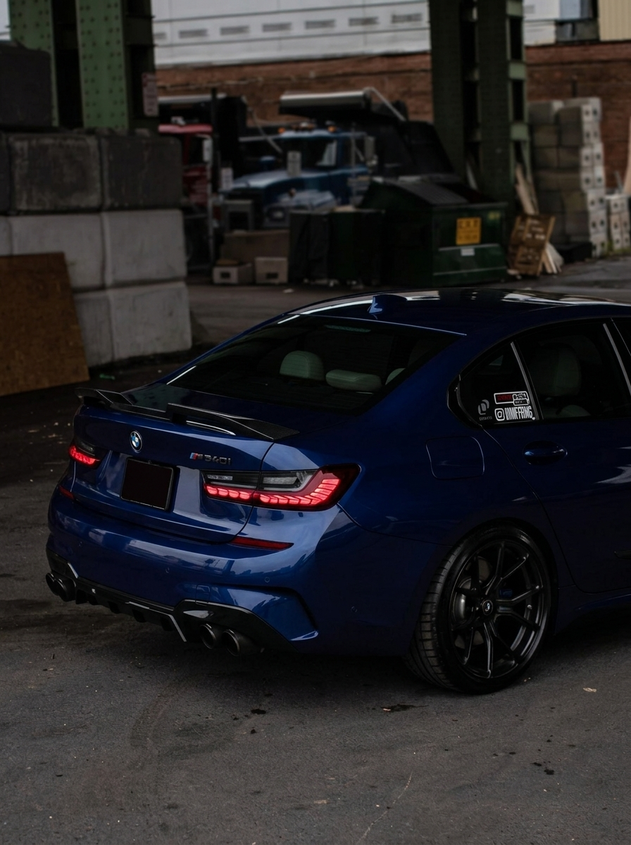 BMW 3 Series M3 G80 G20 M4 G82 G22 K2 Carbon Fiber Trunk Spoiler (2021 - 2023)