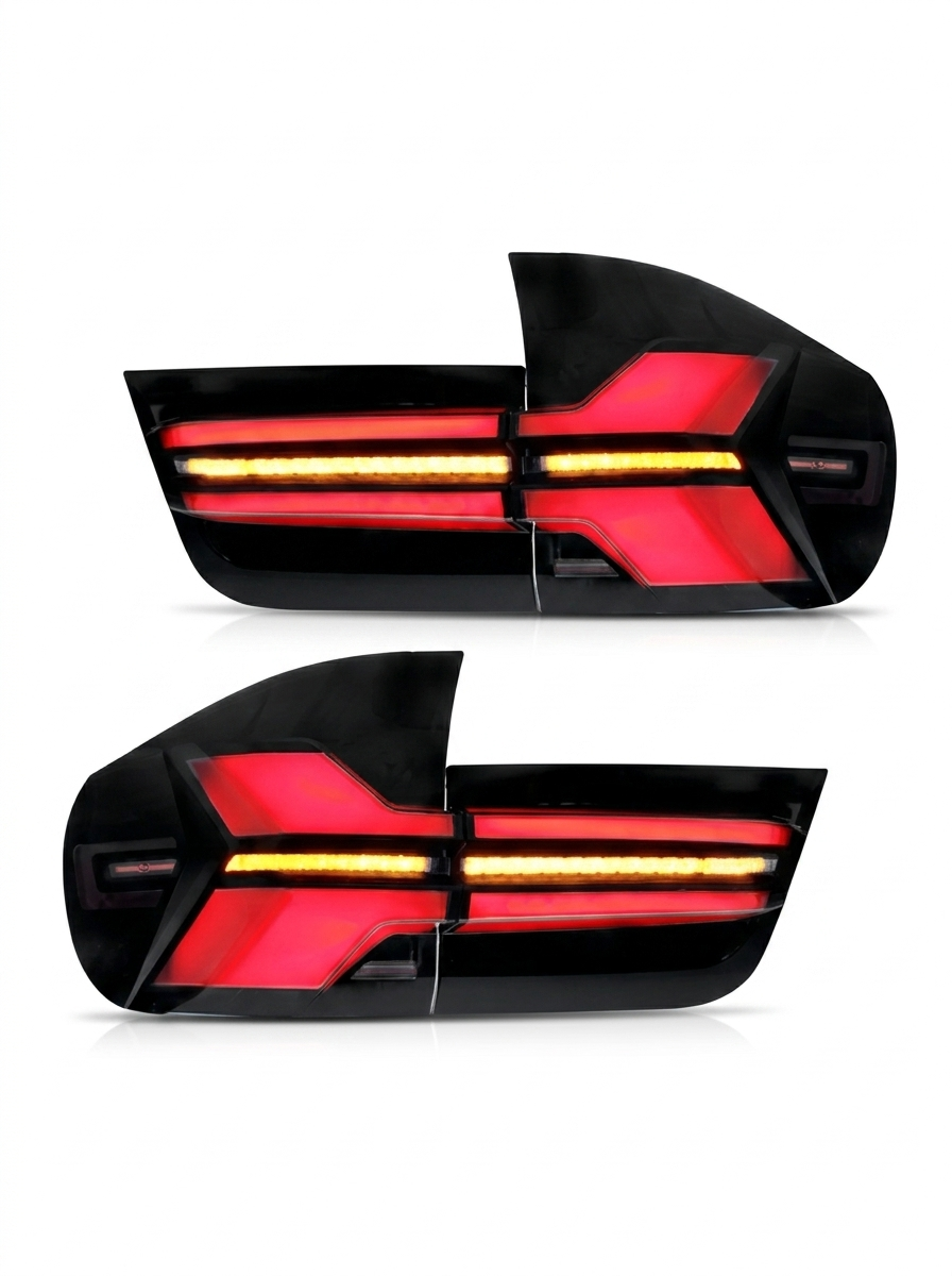 BMW X5 E70 Tail Light Assembly with 35W LED Running Lights & Dynamic Turn Signal 2007 - 2013 (Replaces 63217167055)