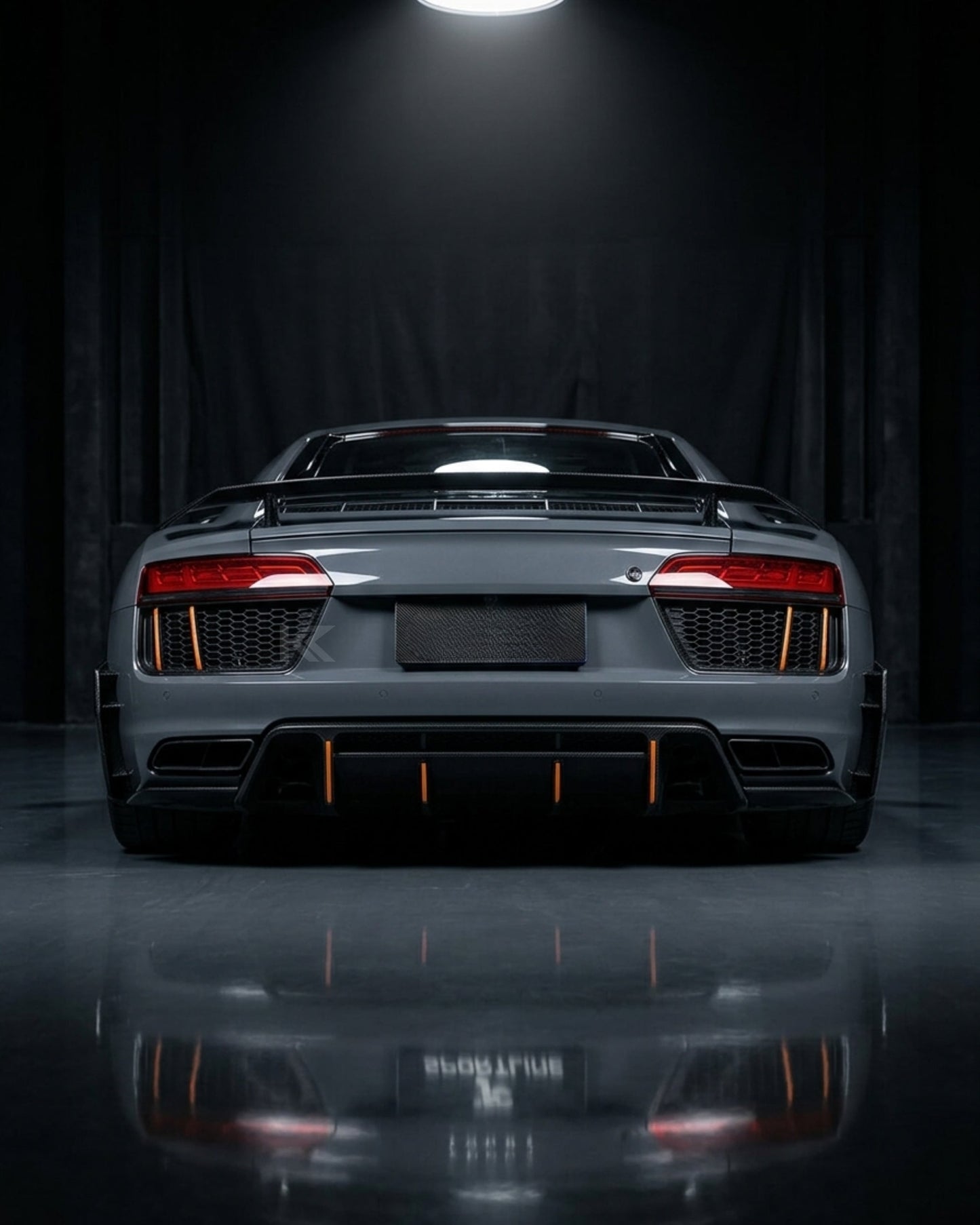 2016–2018 Audi R8 V10 & V10 Plus Coupe Rear Bumper Vent Covers – Carbon Fiber