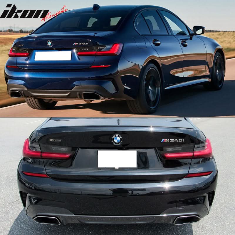 2019-2022 BBMW G20 M-Tech M Sport M340i Unpainted Rear Bumper Lip