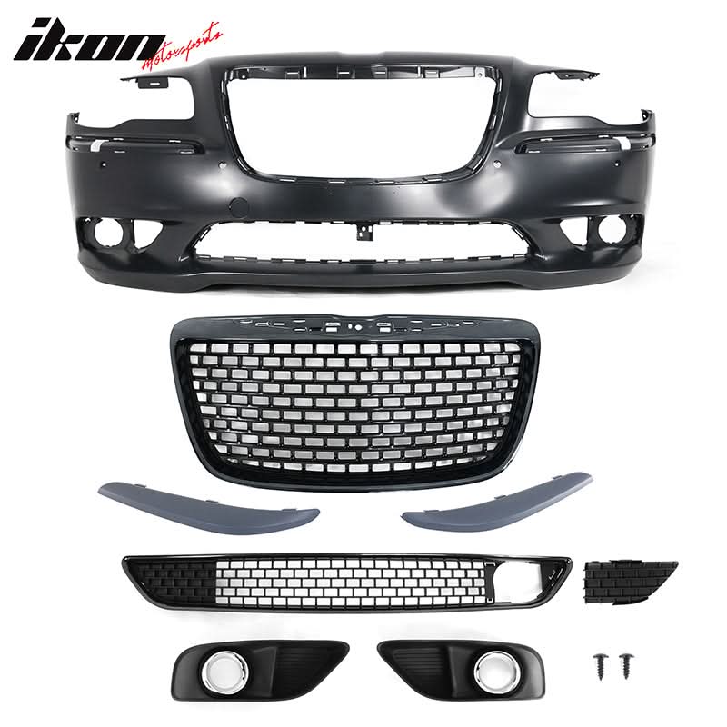 2011-2014 Chrysler 300 PP Front Bumper Cover Conversion Replacement