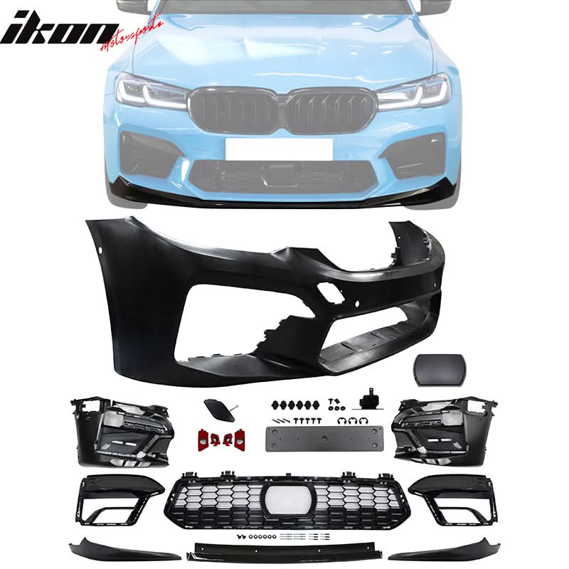 2017-2020 BMW G30 G31 5 Series CS Style Front + Rear Bumper Cover