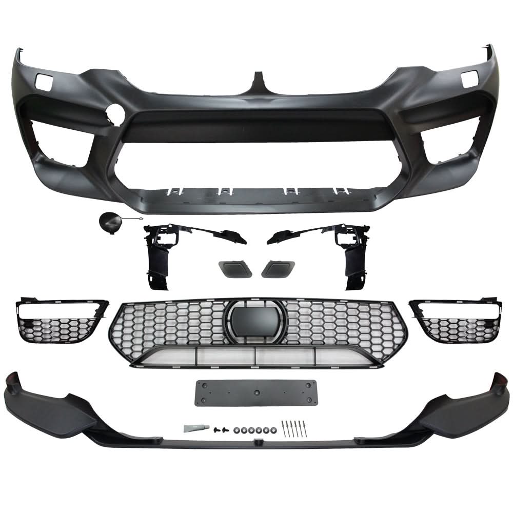 2017-2020 BMW G30 Sedan M5 Style Front Bumper w/ Lip & Fog Cover