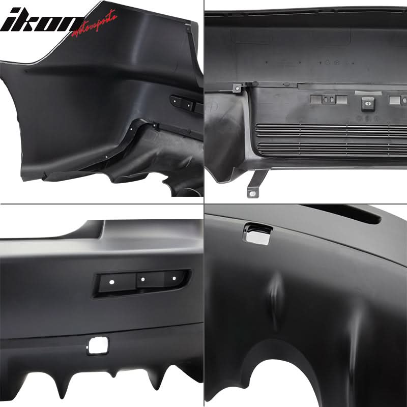 2008-2015 Mitsubishi Lancer EVO 1 Outlet Rear Bumper Conversion PP