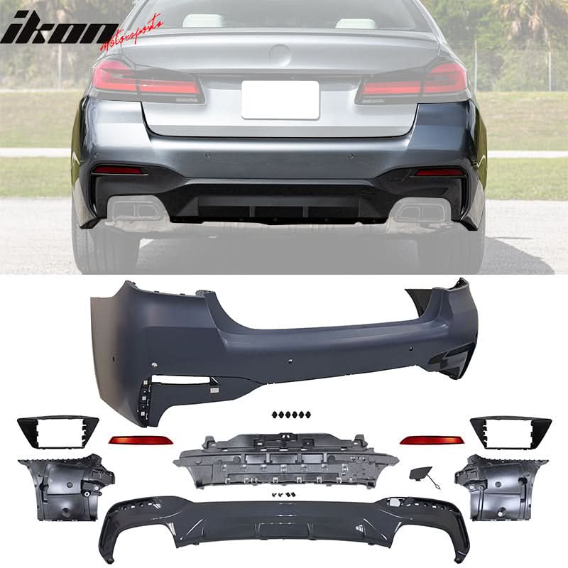 2021-2023 BMW G30 M Sport Front Rear Bumper Diffuser Lip Side Skirt