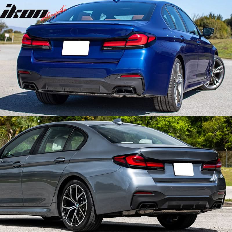 2021-2023 BMW G30 M550 Style MSport Front Rear Bumper Cover Side Skirt
