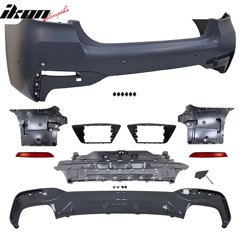 2021-2023 BMW G30 M Sport Front Rear Bumper Diffuser Lip Side Skirt
