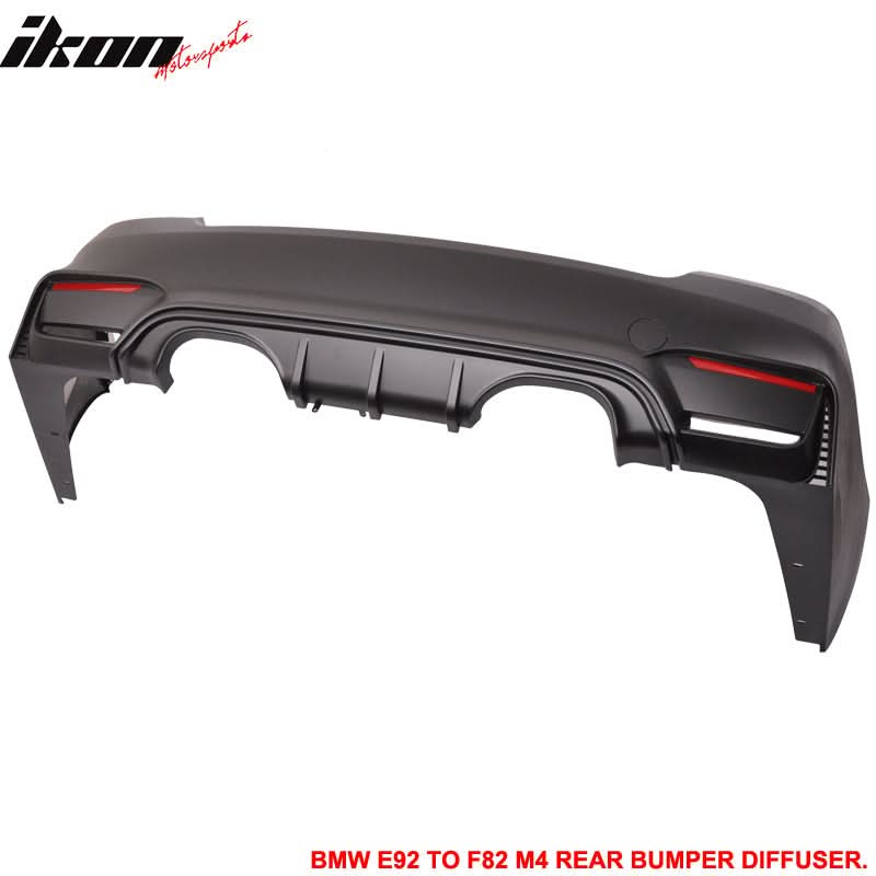 Fits 11-13 E92 E93 LCI M4 Conversion Front+Rear Bumper Polypropylene