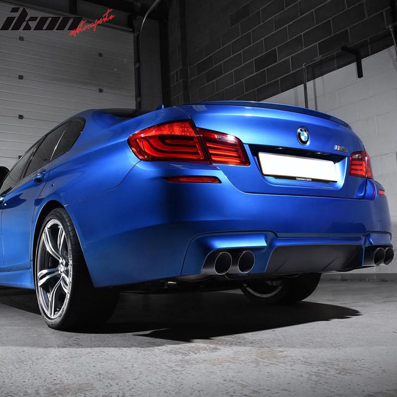 2011-2016 BMW F10 M5 Style Twin Outlet Rear Bumper Conversion