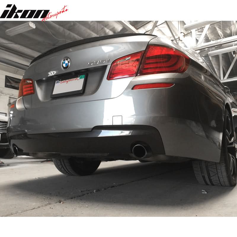 2014-2016 BMW F10 LCI Mtech Front Bumper + Rear Bumper W/ Twin Outlet