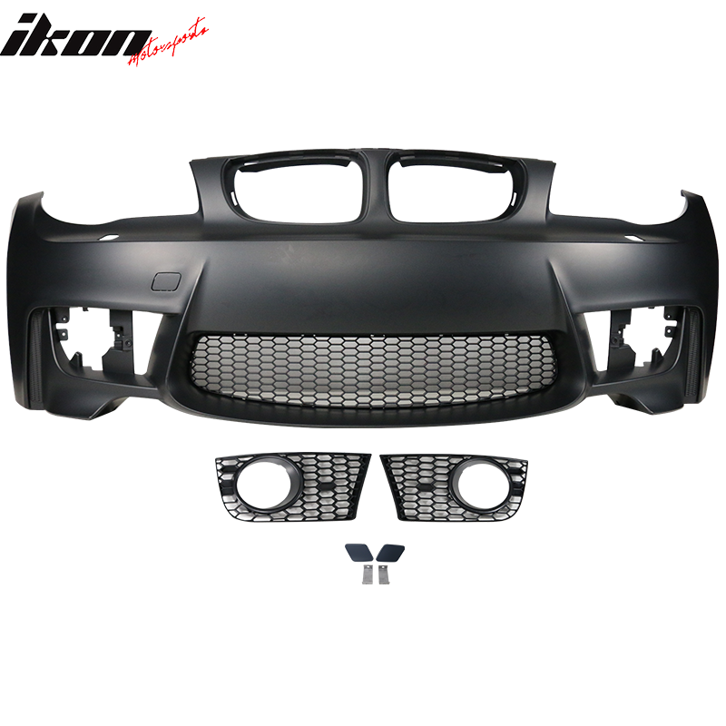 2007-2013 BMW 1 Series E82 1M No PDC Front Bumper w Fog Lights PP