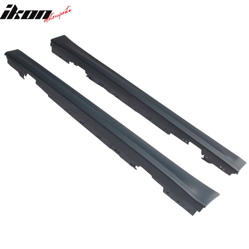 2012-2018 BMW F30  3-Series M3 Style Unpainted Black Side Skirts PP