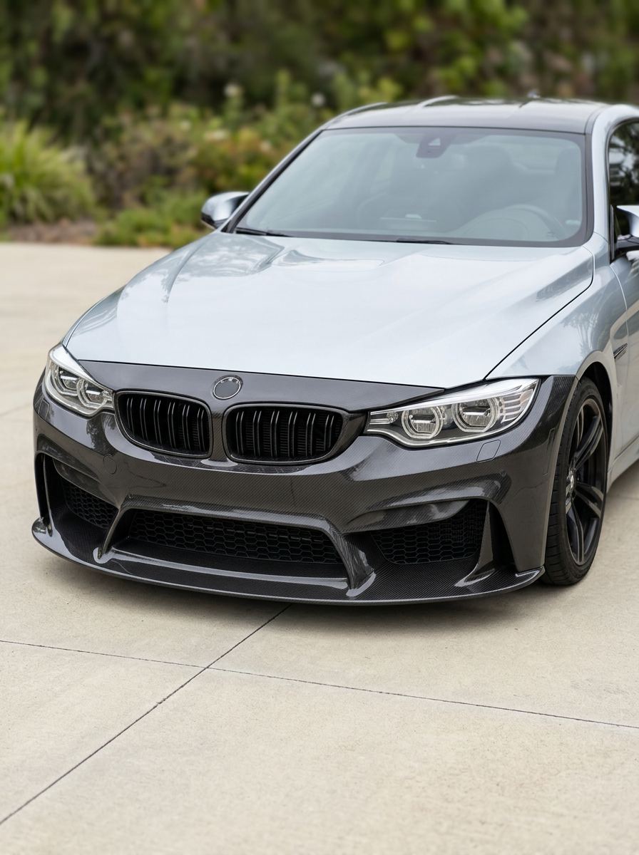 BMW 3 Series F80 F82 F83 Carbon Fiber 3D Front Bumper (2011-2019)