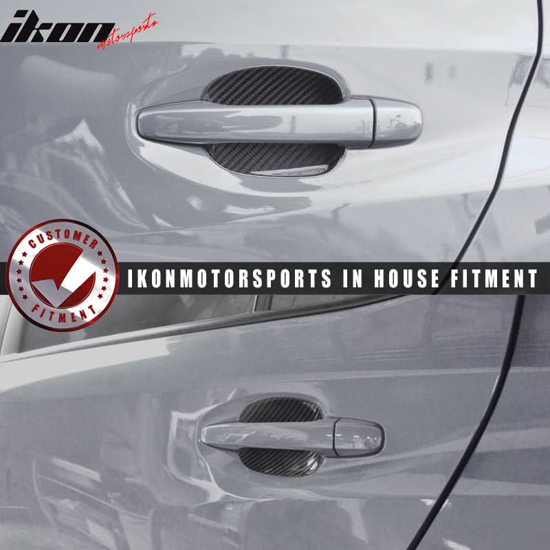 2015-2021 Subaru WRX STI 4DR Door Cup Bowl Trim Cover Carbon Fiber
