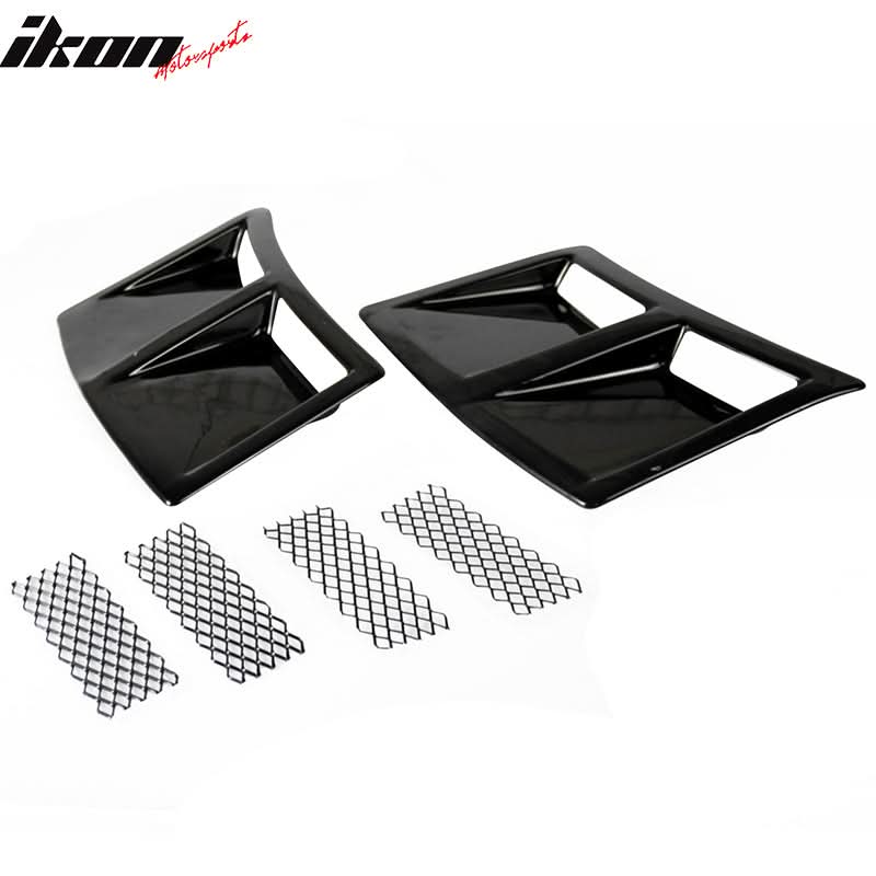 2015-2021 Subaru WRX & STI Unpainted Rear Bumper Side Fender Vent ABS