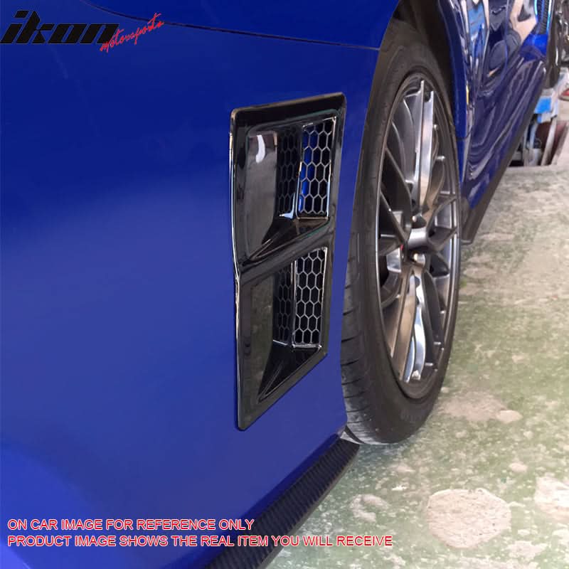 2015-2021 Subaru WRX STI Style Painted #D4S Rear Side Fender Vent ABS