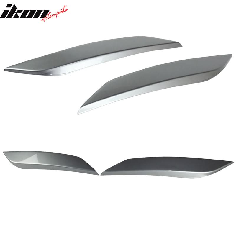2003-2008 Nissan 350Z 2Dr Headlight Eyelids Eyebrows Cover ABS