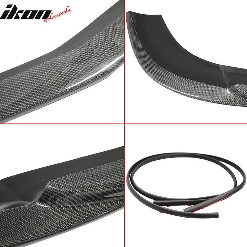 2012-2014 Benz C-class W204 LCI GH Style Front Lip Carbon Fiber