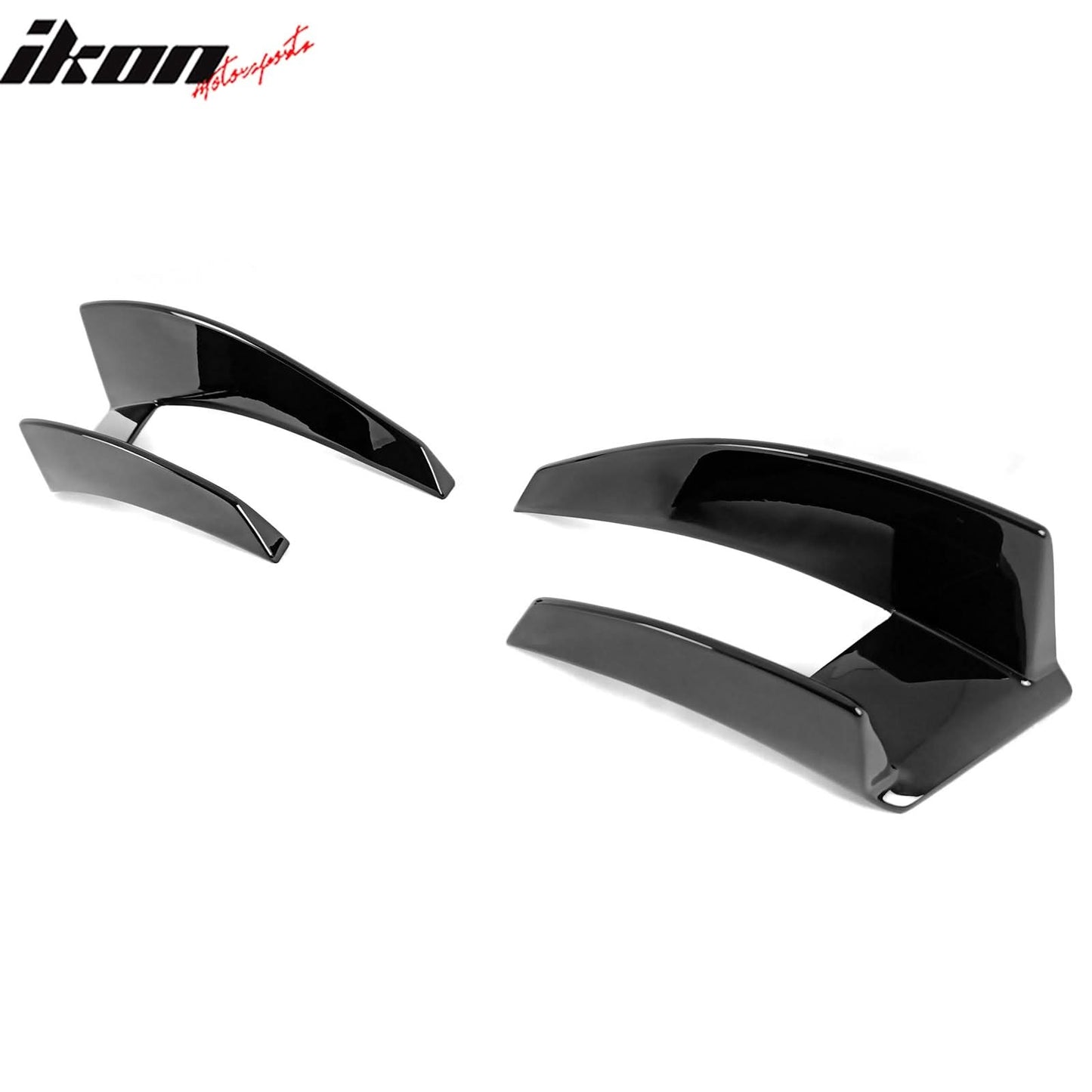 2019-2025 Toyota Corolla Hatchback D Style Painted #218 Front Canards