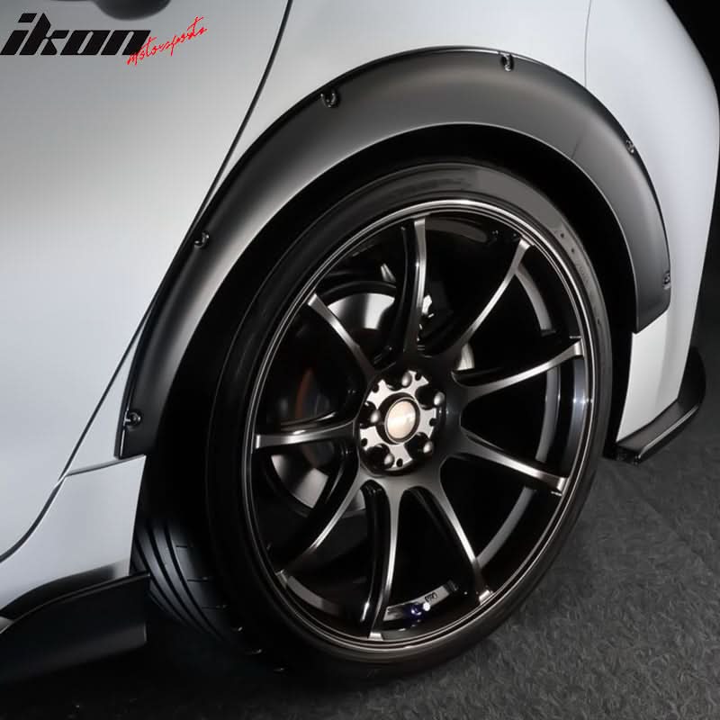 2019-2023 Toyota Corolla T Style Fender Flares Wheel Arch #218 Black