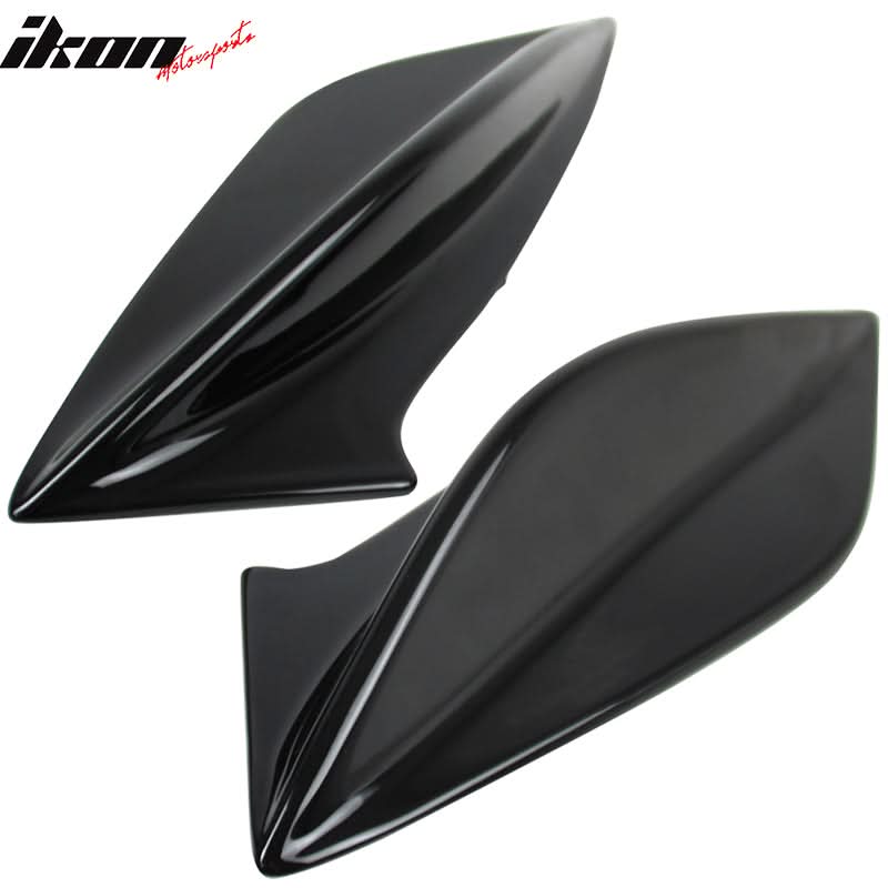 2015-2021 Subaru WRX&STI DTO Style Gloss Black Trunk Spoiler Side Fins