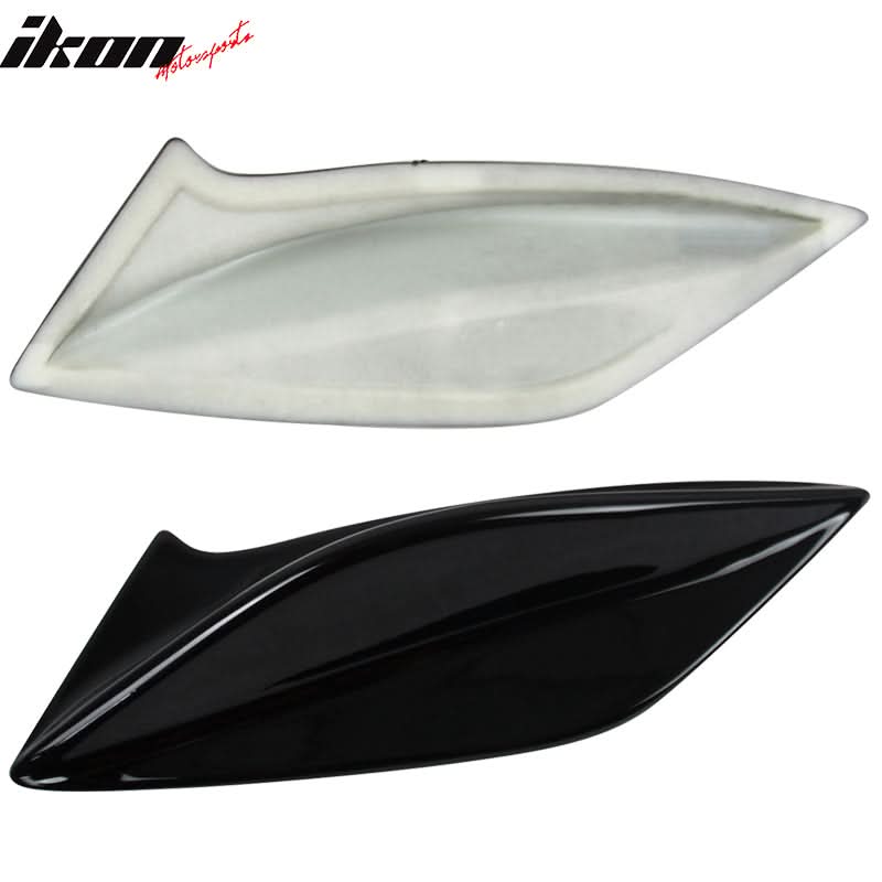 2015-2021 Subaru WRX STI Gloss Black Side Fin Shark Trunk Spoiler