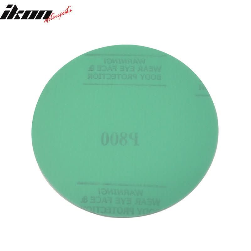 10PC Disc 800 Grit 5 PSA Green Auto Sanding Paper Sheets Sand Velcro