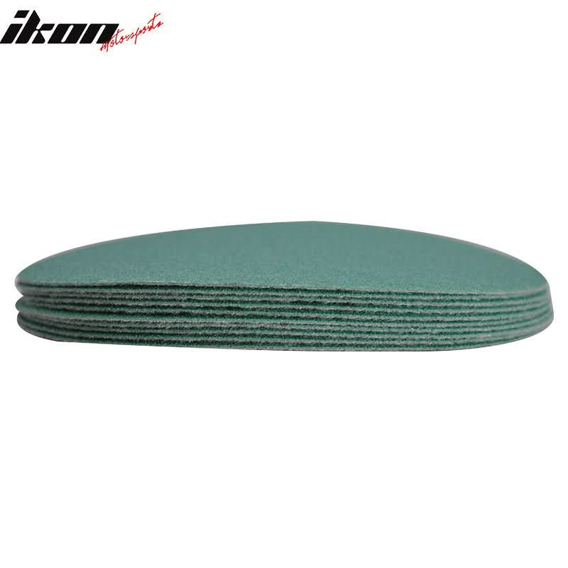 10PC Wet Dry 5in No Hole Sand Paper Disc 100 Grit Repair Sandpaper