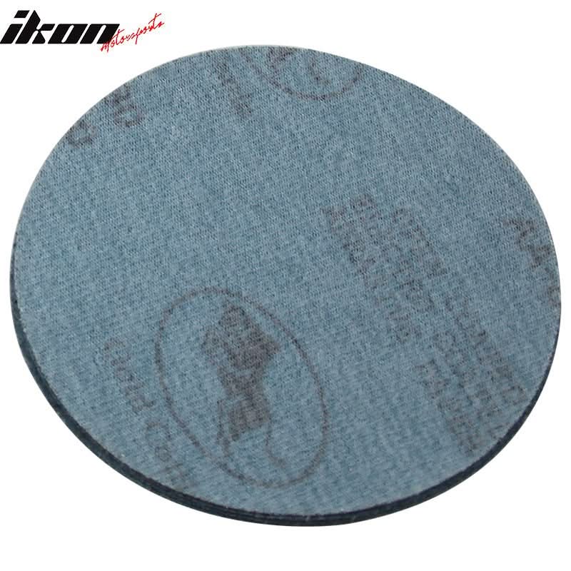 10PC 5in 127mm 80 Grit Auto Sanding Disc Sandpaper Sheets Sand Paper