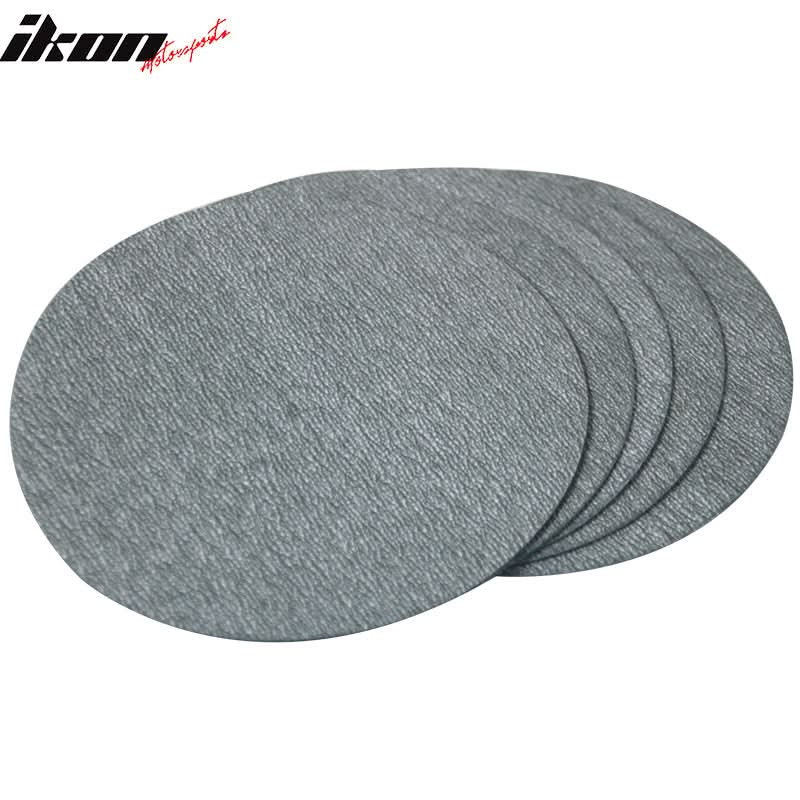100PC 5in 127mm 800 Grit Auto Sanding Disc Sandpaper Sheets Sand Paper