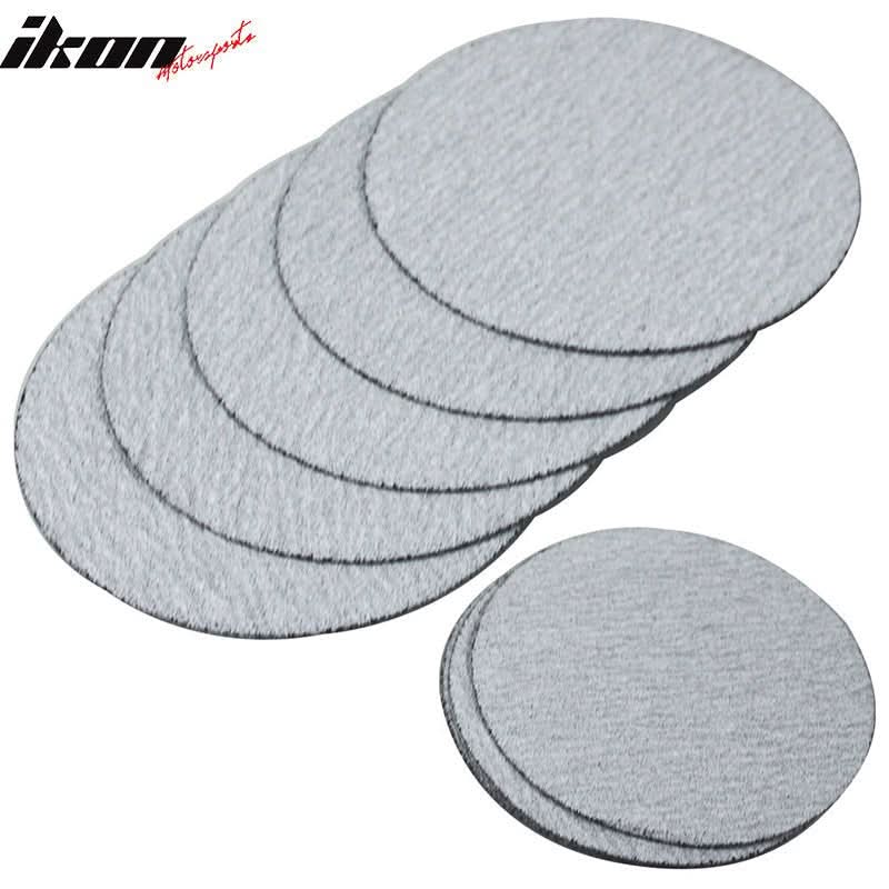 10PC 5in 127mm 100 Grit Auto Sanding Disc Sandpaper Sheets Sand Paper