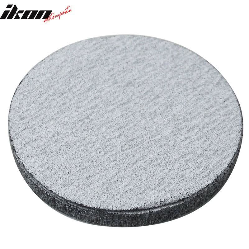 10PC 5in 127mm 100 Grit Auto Sanding Disc Sandpaper Sheets Sand Paper