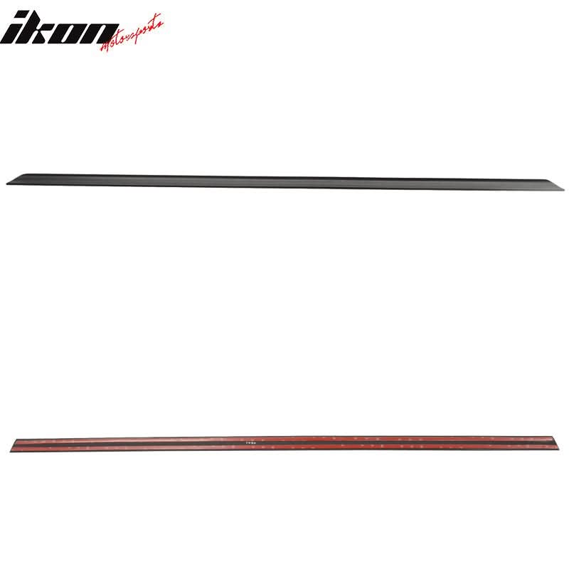 1987-1996 BMW E34 PV Style Black Trunk Spoiler PUF