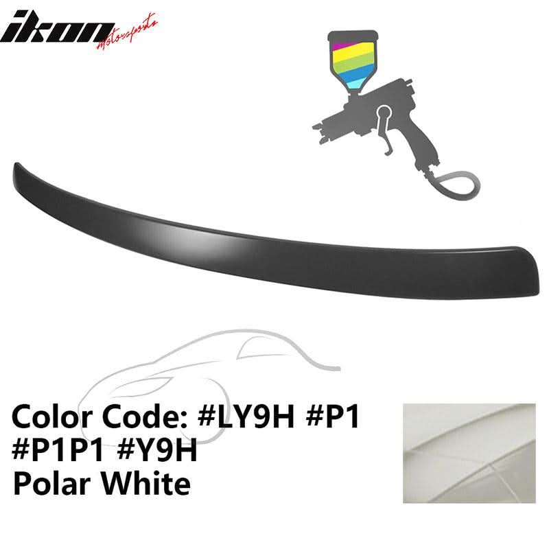 2009-2014 Audi A4 Quattro B8 Sedan 4Door Painted ABS Rear Roof Spoiler