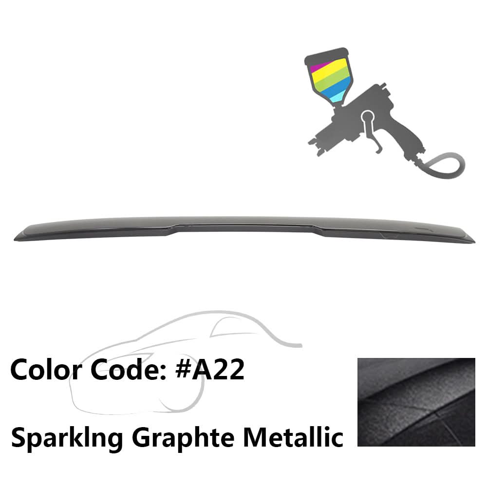 2004-2010 BMW E60 5 Series Sedan AC Style Rear Roof Spoiler ABS