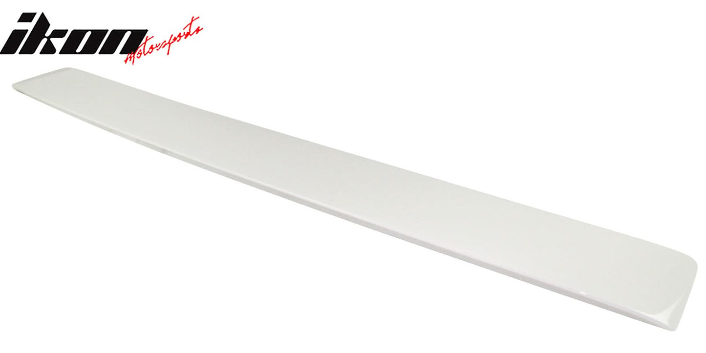 Fits 07-13 S Class W221 Trunk Spoiler & Roof Wing #650 Cirrus White