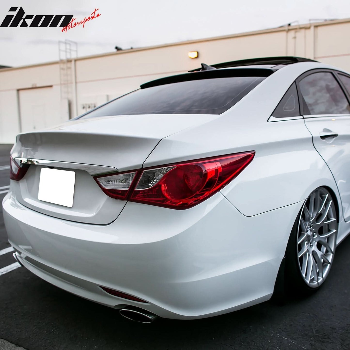 2011-2014 Hyundai Sonata OEM Style Unpainted Roof Spoiler Wing ABS
