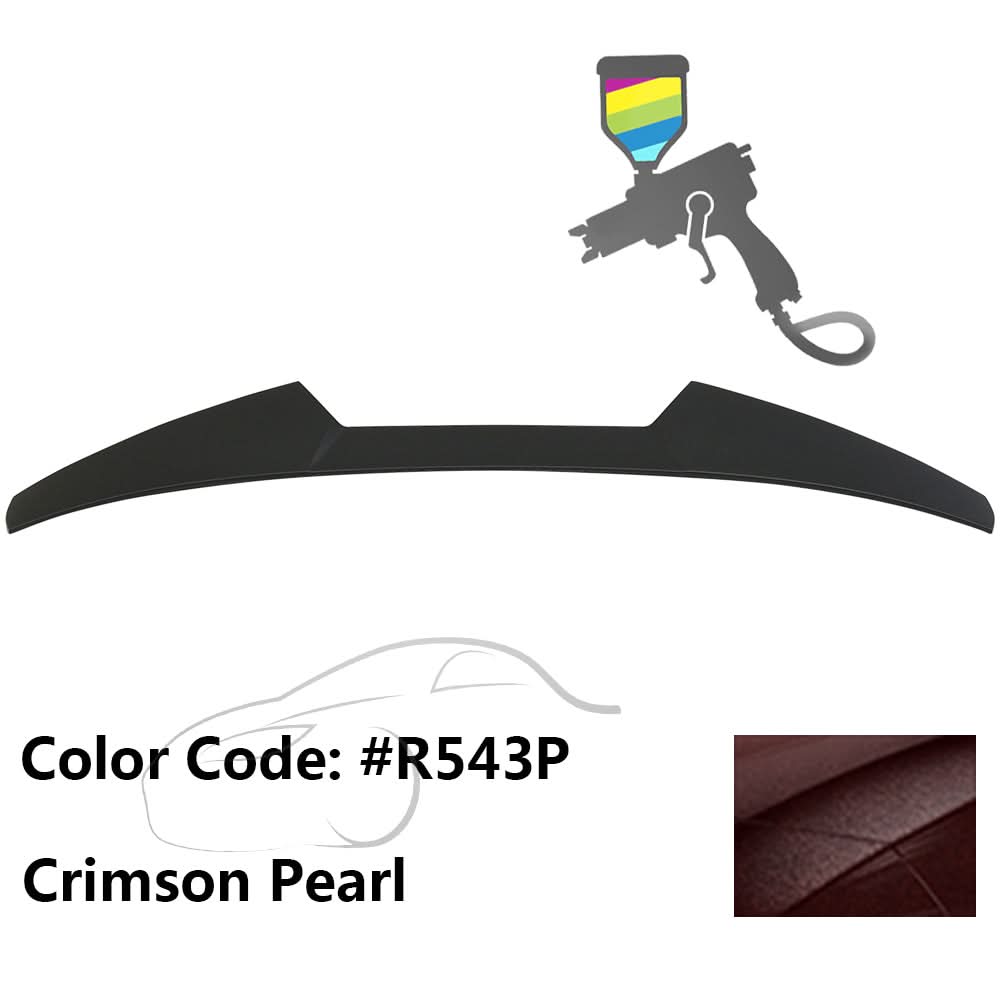 2016-2021 Honda Civic Sedan V Style Roof Spoiler Wing ABS